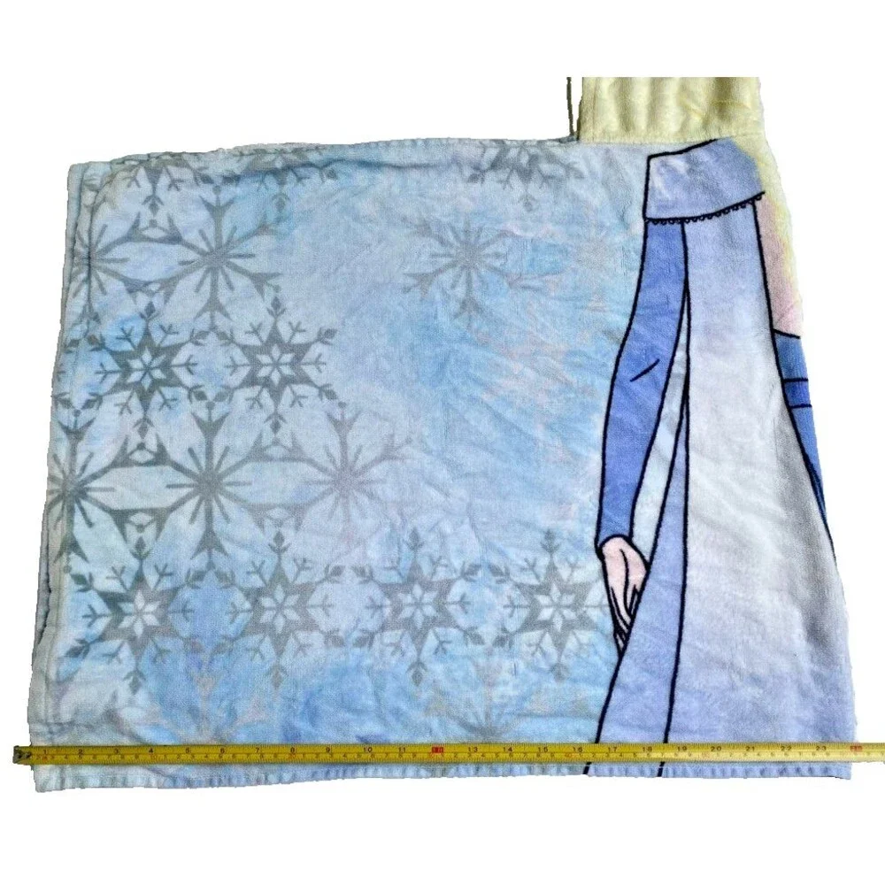 DISNEY FROZEN HOODED TOWEL, 100% Cotton, Bath Wrap, Pool, Swim, 22